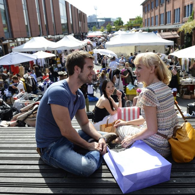 Flea market Karolinenviertel