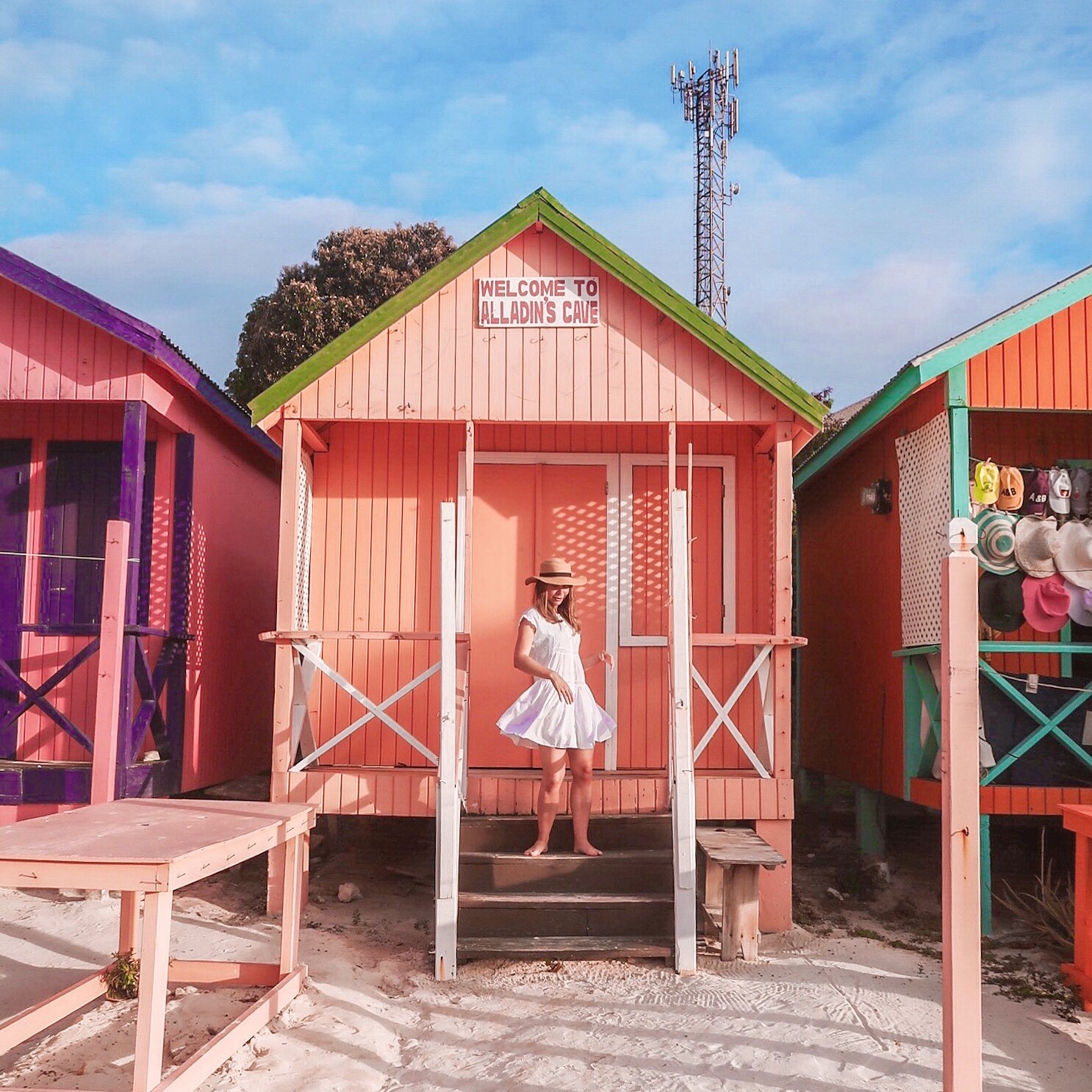 Antigua Beach huts
