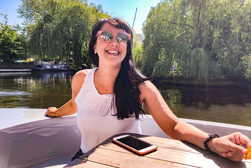 Go Boat in London Regents Canal