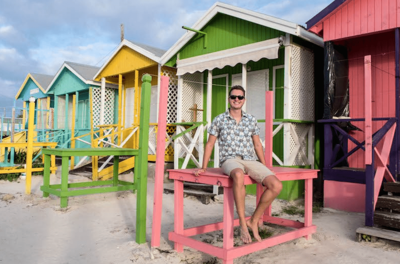 german backpacker in Antigua