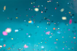 Image of confetti