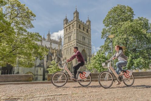 Bikes & cathedral landscape - Co Bikes-min