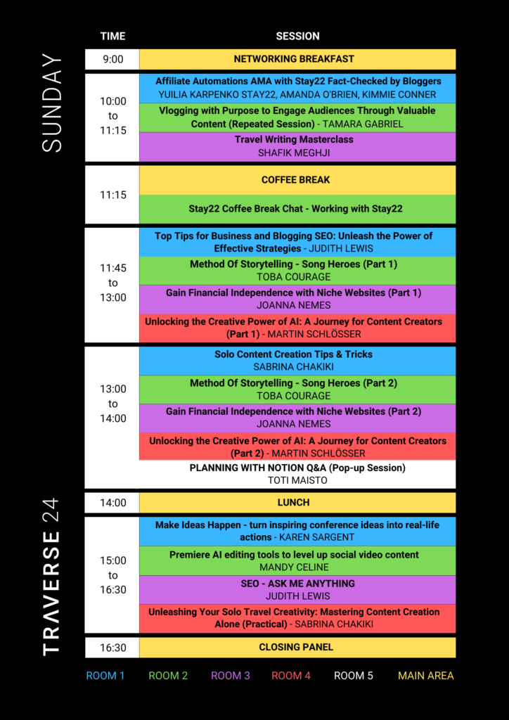 Schedule Traverse 24 schedule-traverse-24